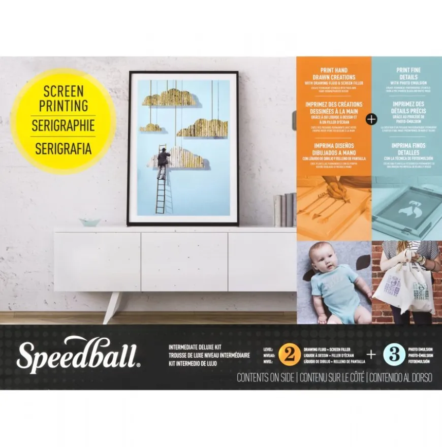 Kit Intermedio Serigrafia Deluxe Speedball