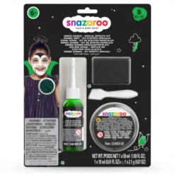 Kit Maquilhagem Efeitos Especiais Zombie Verde Snazaroo
