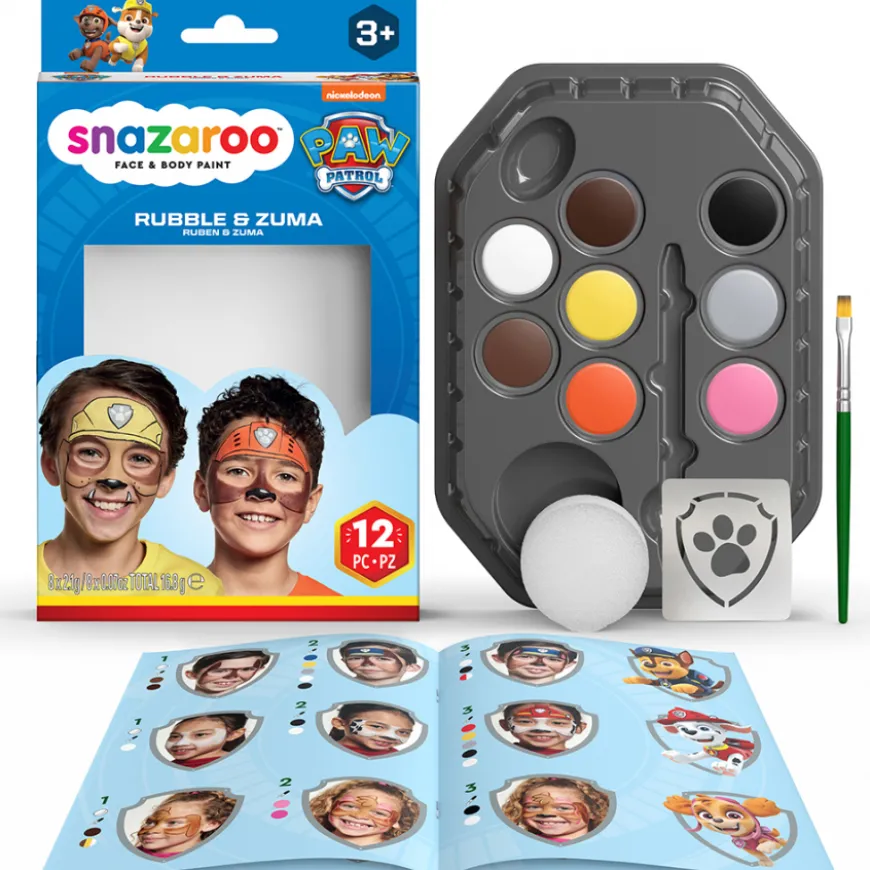 Kit Maquilhagem Patrulha Pata Snazaroo