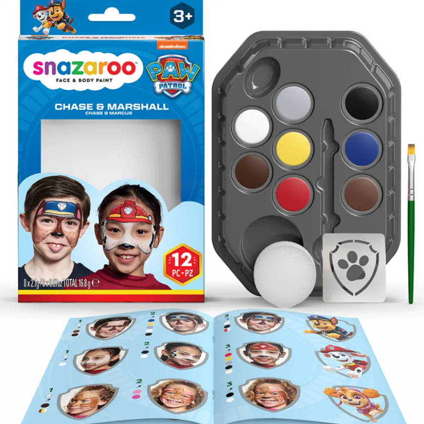 Kit Maquilhagem Patrulha Pata Snazaroo
