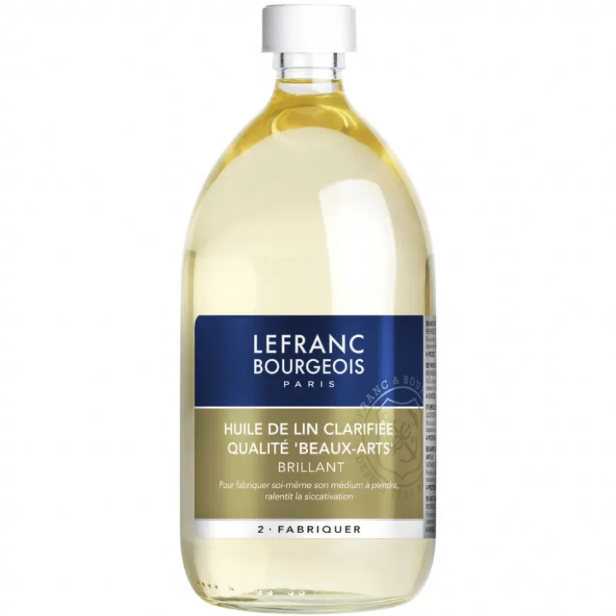 Óleo de Linho Clarificado Lefranc & Bourgeois