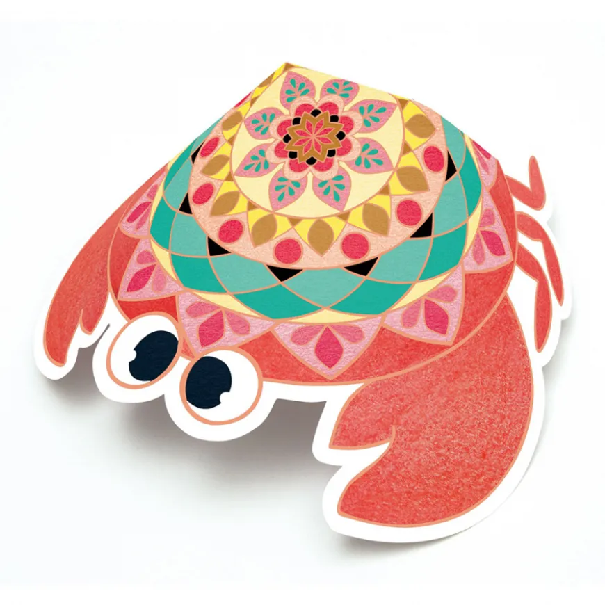 Livro Colorir 3D Avenue Mandarine