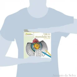 Livro Colorir 3D Avenue Mandarine