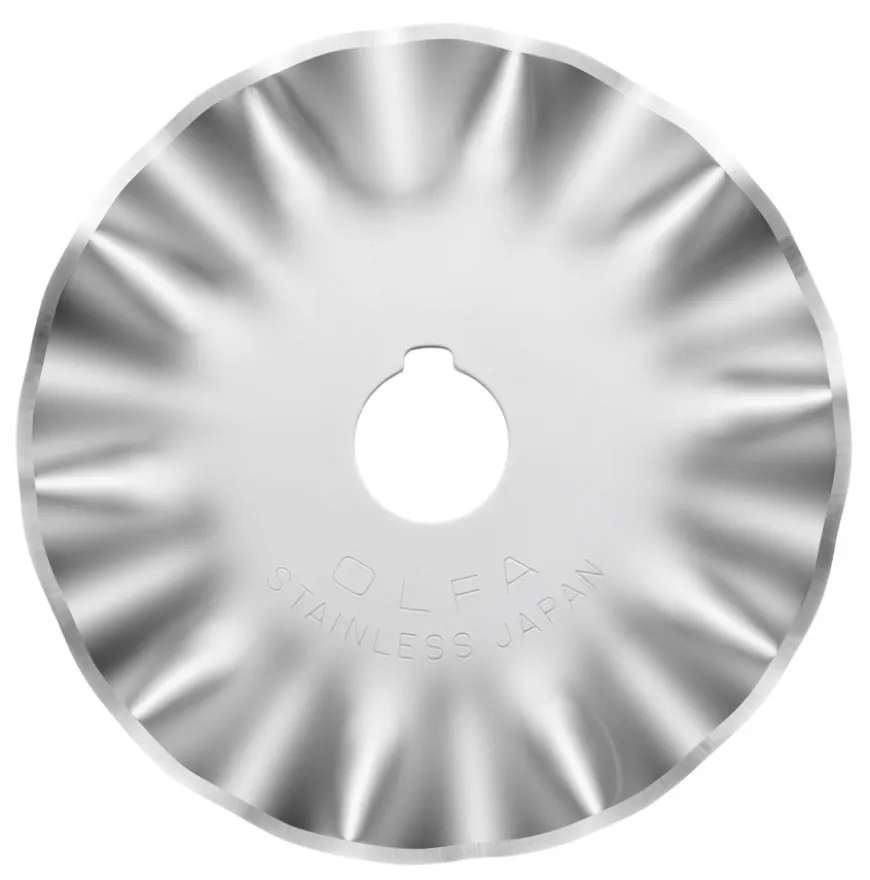 Lâmina Circular Ondulada OLFA (WAB45–1)