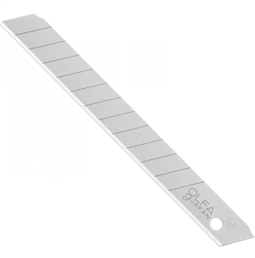 Lâmina Segmentada de Prata de 9mm OLFA (AB–10B)