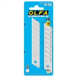 Lâmina Segmentada 18mm LB–6B Olfa