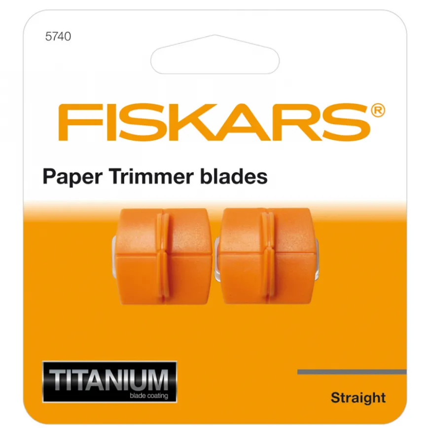 Lâmina Titânio TripleTrack Corte Reto Fiskars