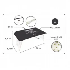 Lâmpada LED UV Cléopâtre