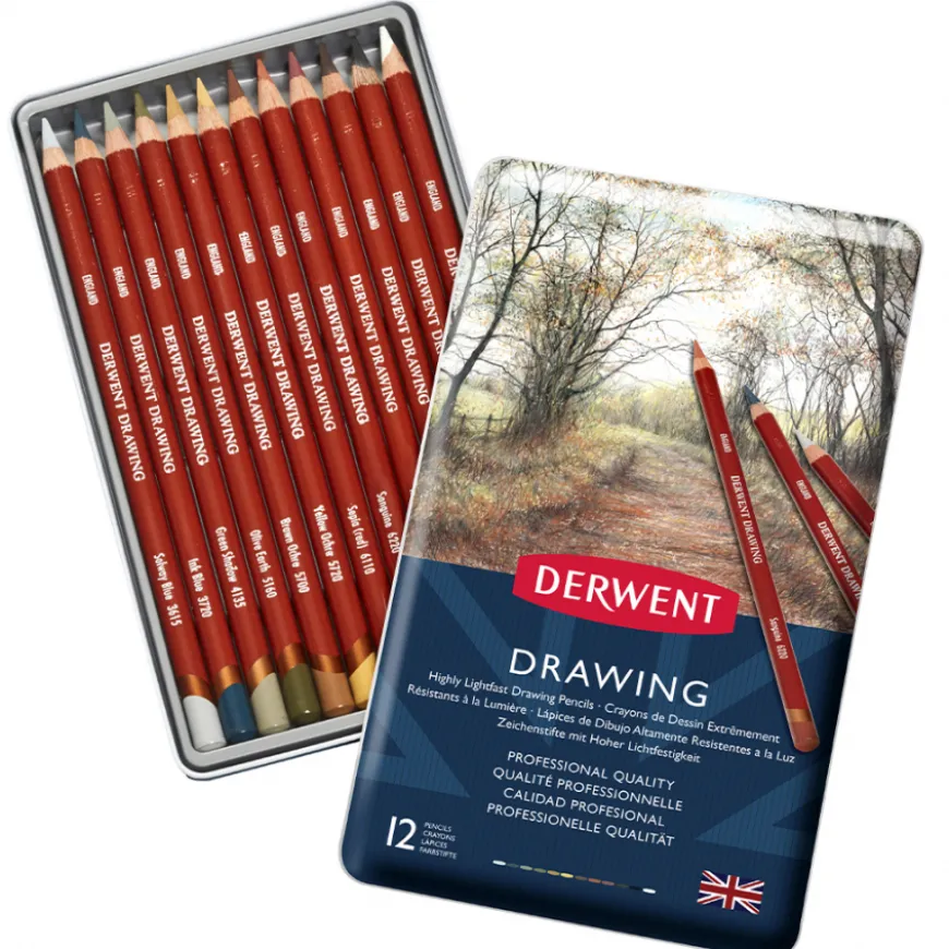 Lápis de Cor Drawing Derwent