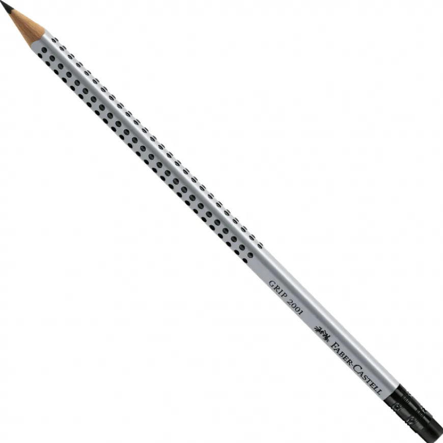 Lápis de Grafite 2001 Faber-Castell com Borracha