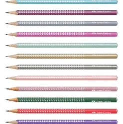 Lápis Grafite Grip Sparkle Faber-Castell