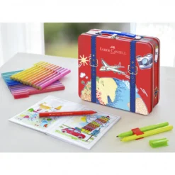 Mala Viagem Marcadores Connector Faber-Castell