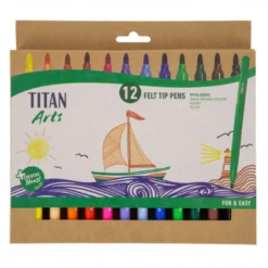 Marcadores de Feltro Titan