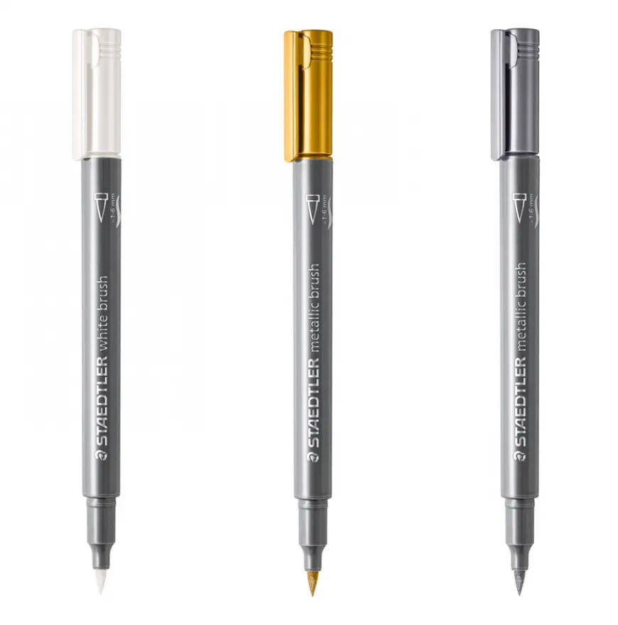 Marcador Pincel Metálico Staedtler