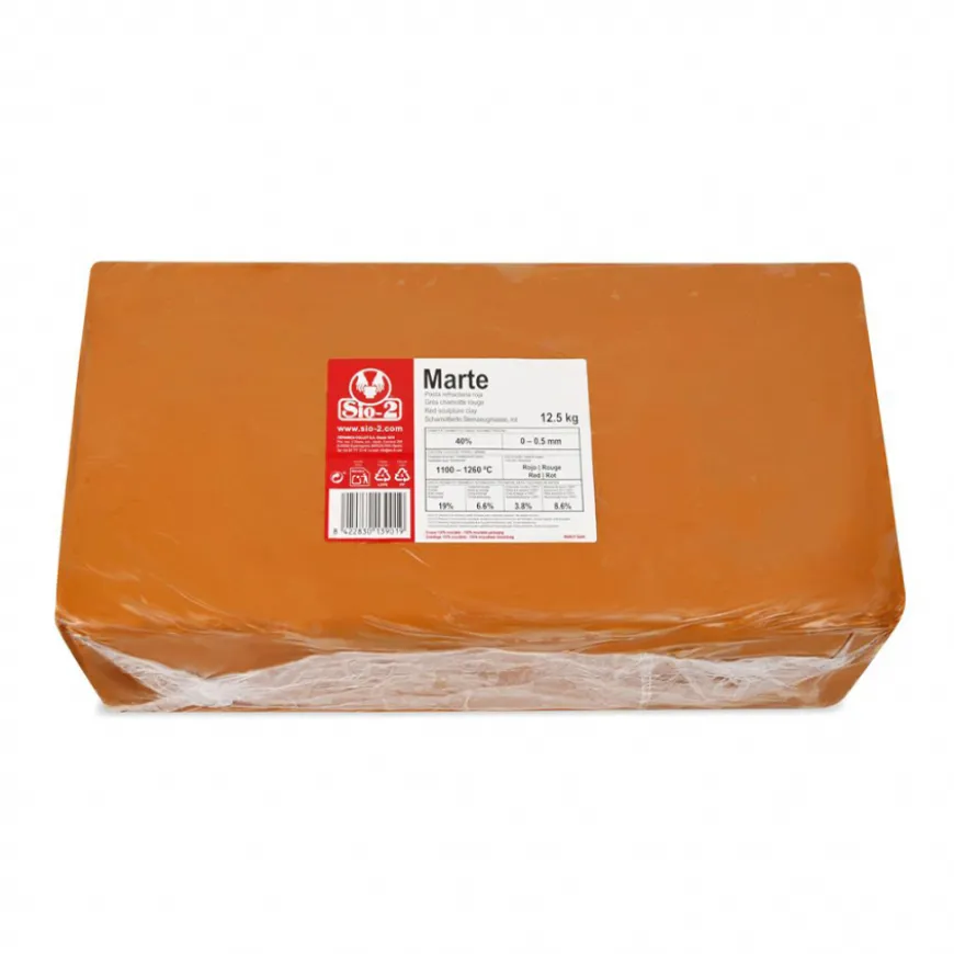 Marte - Pasta Modelar Vermelha Sio- 2