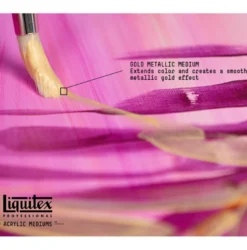 Médio Metálico Dourado Liquitex