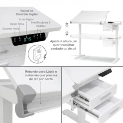 Mesa Desenho Graphix E-Lift Studio Designs