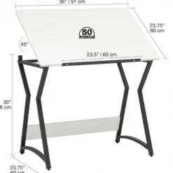 Mesa Estirador Desenho com Banco Craft Combi Studio Designs