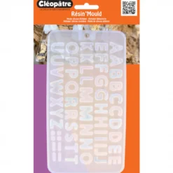 Molde Silicone Alfabeto Cléopâtre