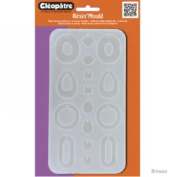 Molde Silicone Brincos Cléopâtre