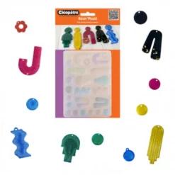 Molde Silicone Jóias Gráficas Cléopâtre