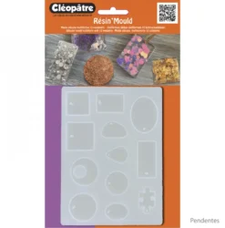 Molde Silicone Pendentes Cléopâtre