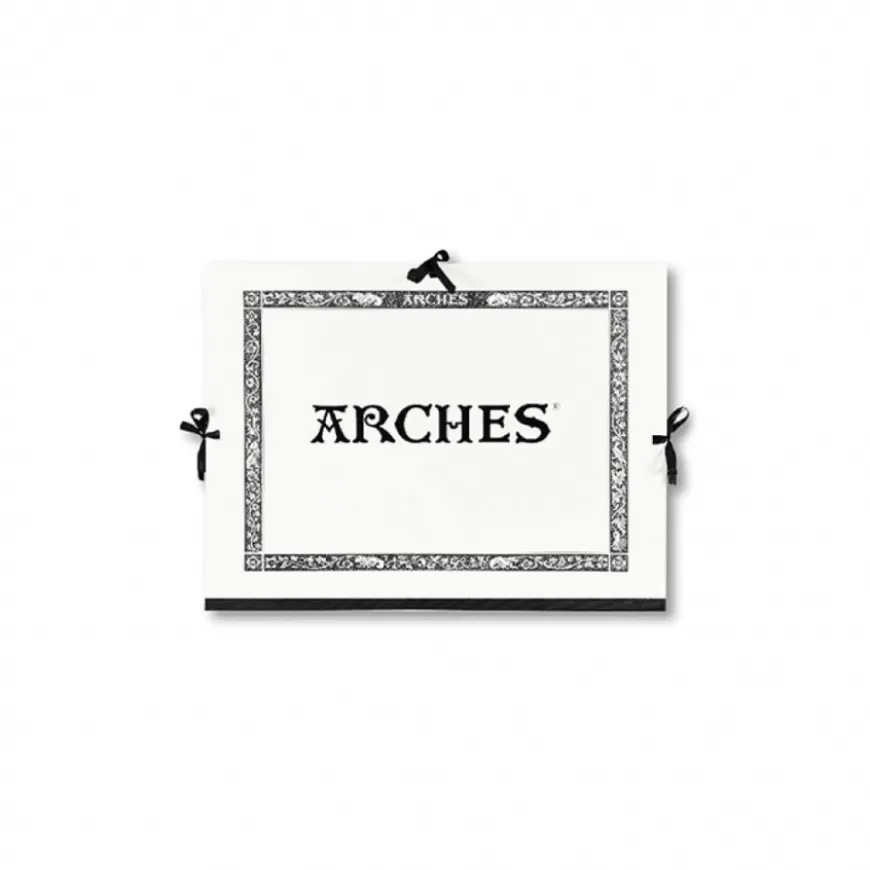Pack 10 folhas Aguarela Grão Fino + Pasta Arches
