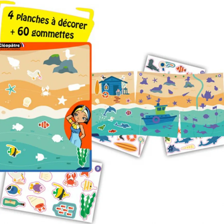 Painel de Autocolantes Temáticos Cléopâtre