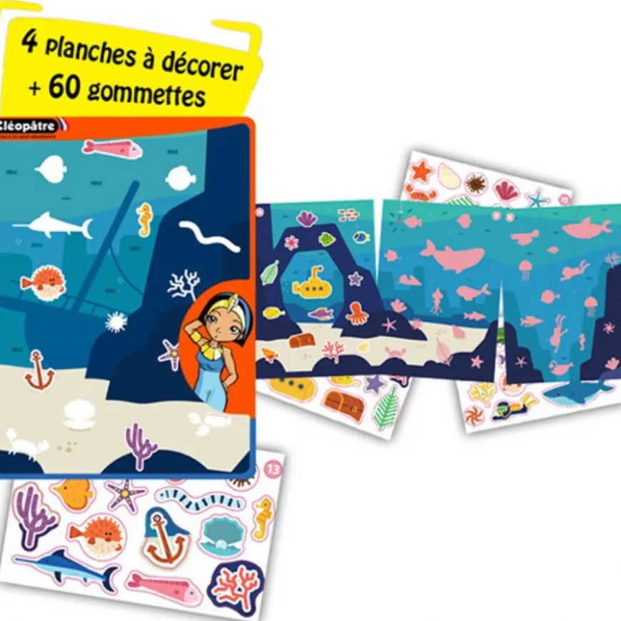 Painel de Autocolantes Temáticos Cléopâtre