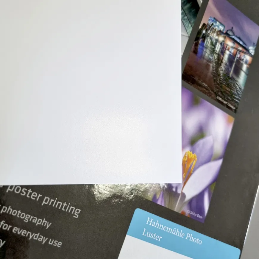 Papel Fotográfico Photo Luster Hahnemühle