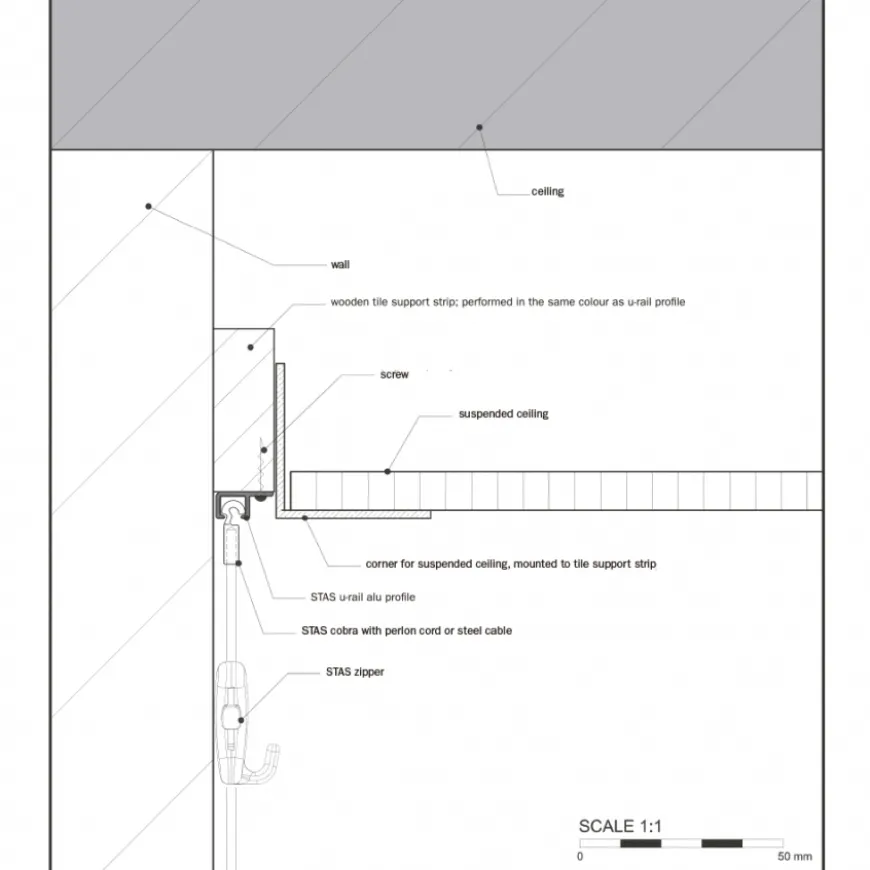 Parafuso para Calha U-Rail STAS