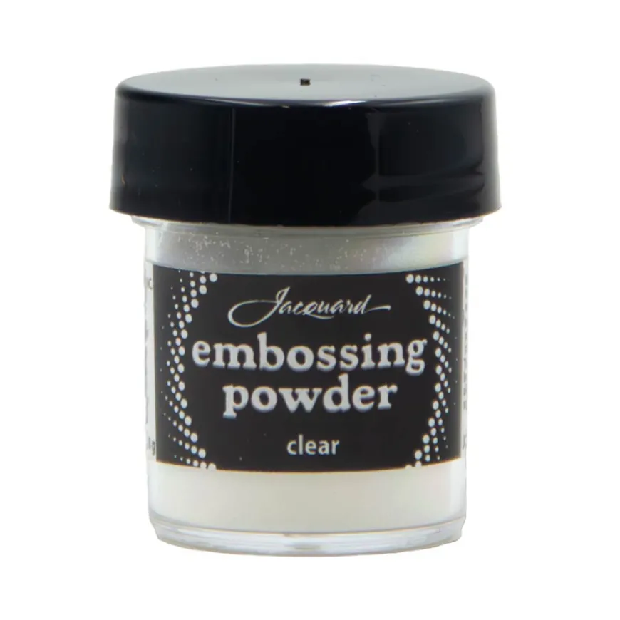 Pó Embossing Transparente Jacquard