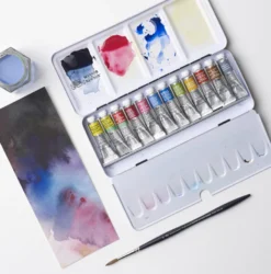 Pincel Aguarela Profissional Ponta Redonda Winsor & Newton