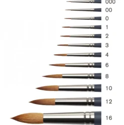 Pincel Redondo Aguarela Profissional Winsor & Newton