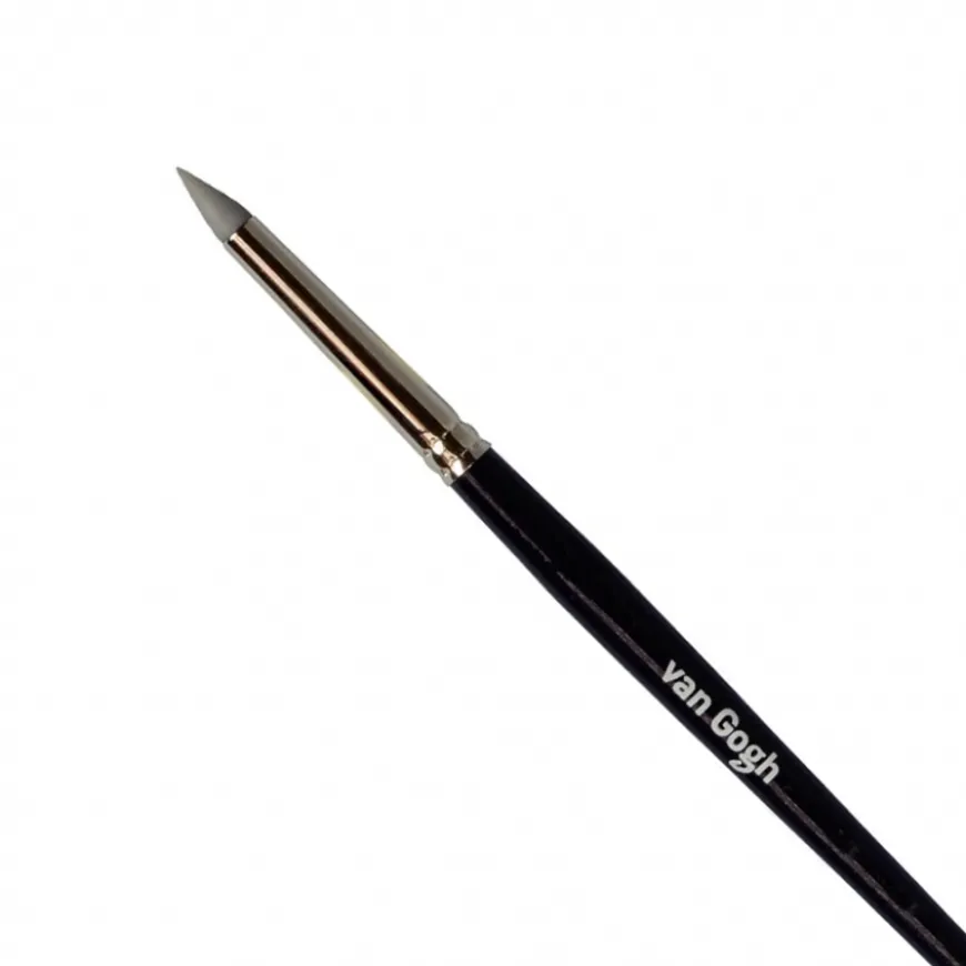 Pincel Talens Redondo Borracha Cinza Dura 1