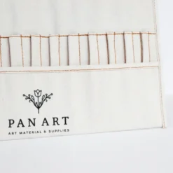 Porta Pincéis Enrolável de Algodão