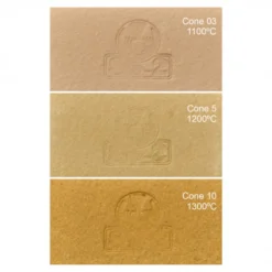 PRGF - Pasta Cerâmica Castanho Dourado Refractária Artistica Sio-2