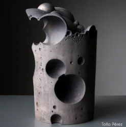 PRNI - Pasta Cerâmica Negra Refractária Artistica Sio-2
