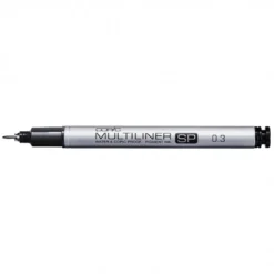 Recarga Preta Marcador Multiliner Copic