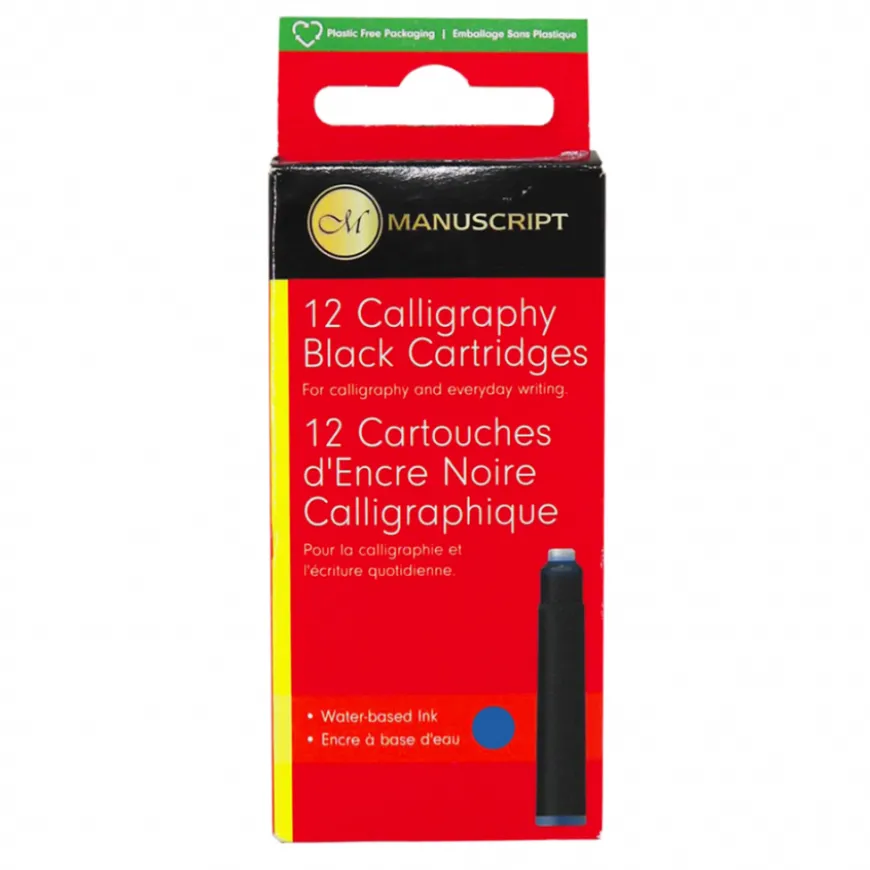 Recargas de Tinta Permanente para Caneta Manuscript