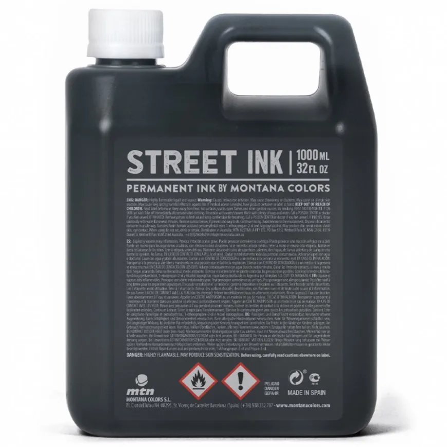 Recargas Tinta à Base de Álcool Street Ink Montana