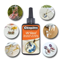 Resina de Vidro UV Cléopâtre