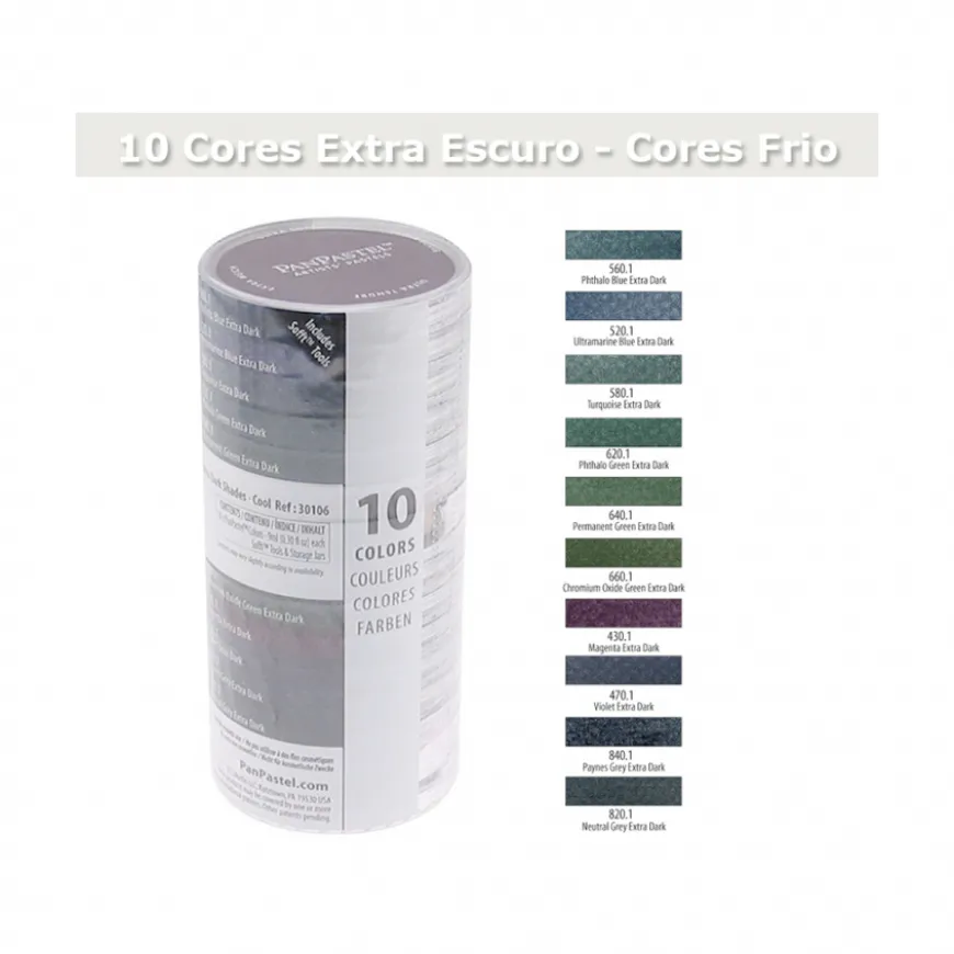 Set 10 Cores PanPastel