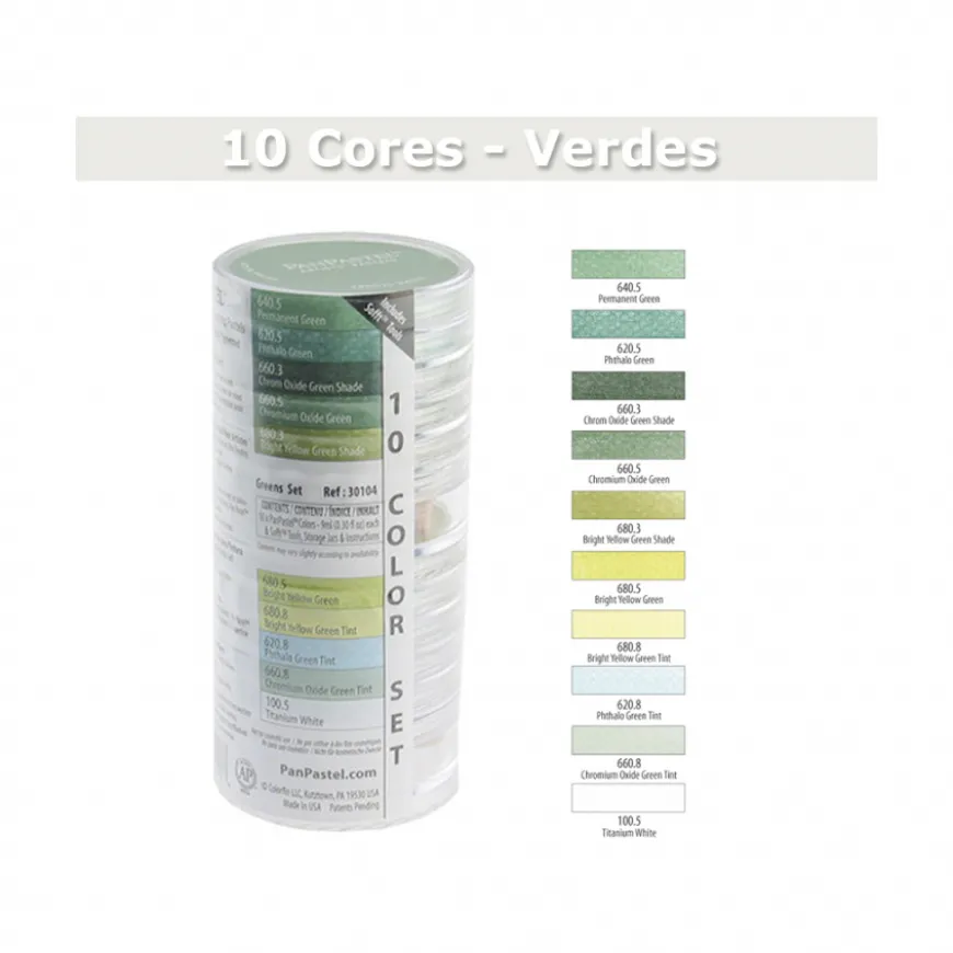 Set 10 Cores PanPastel