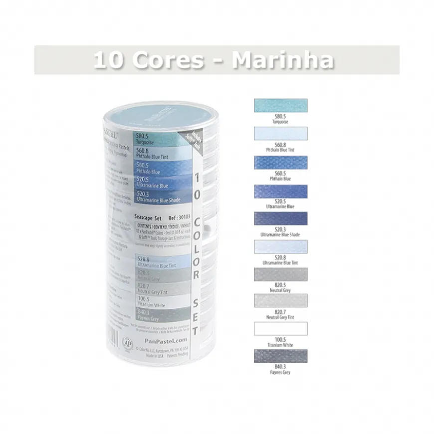 Set 10 Cores PanPastel
