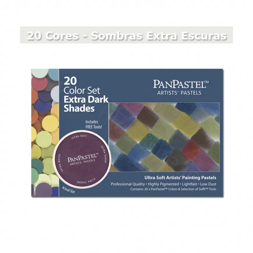 Set 20 Cores PanPastel