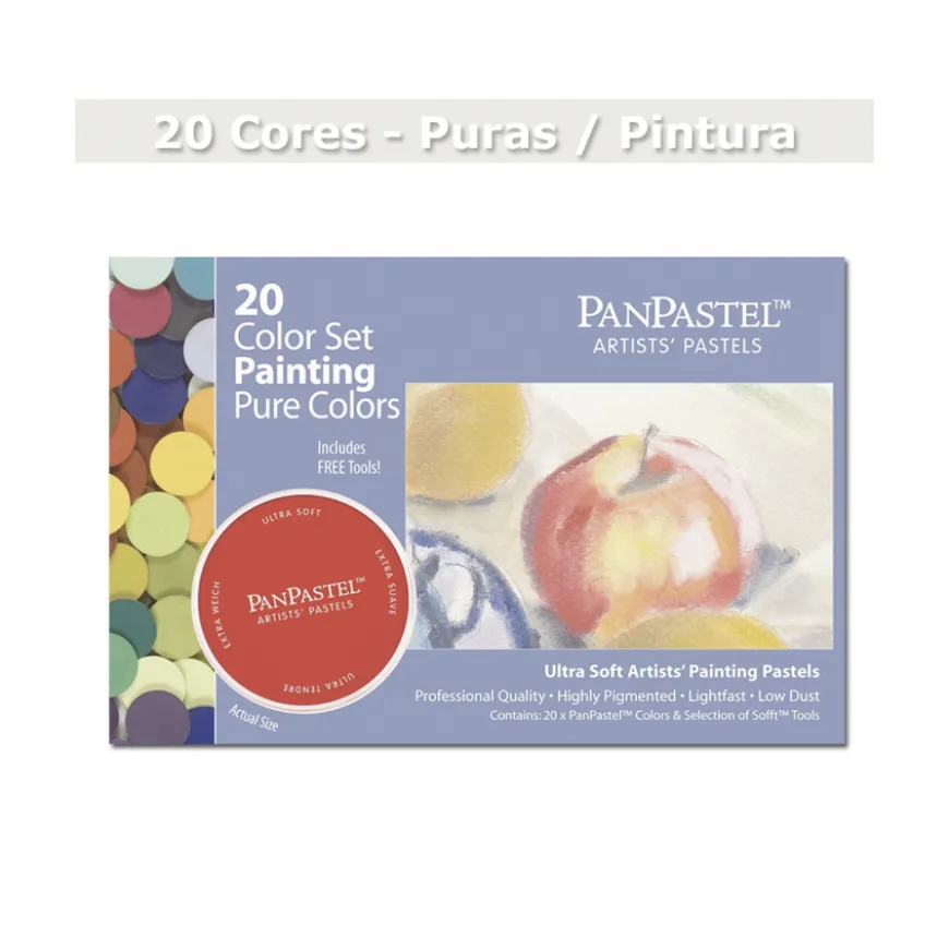 Set 20 Cores PanPastel
