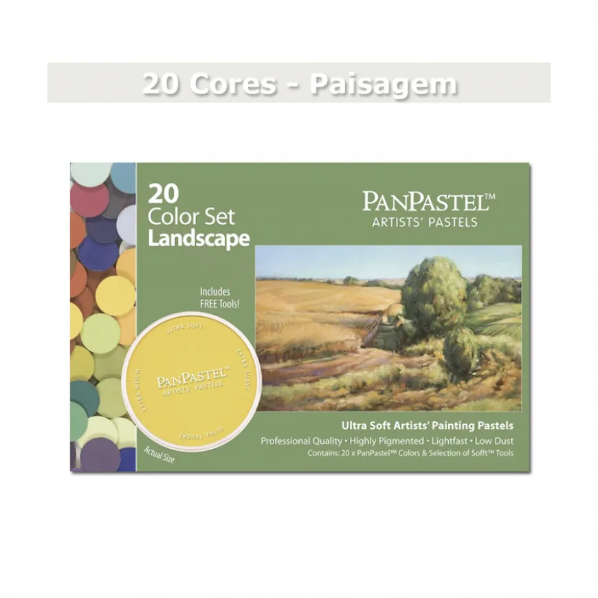 Set 20 Cores PanPastel