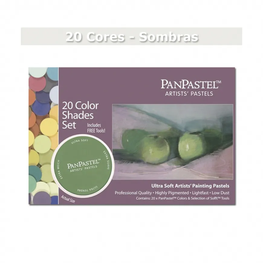 Set 20 Cores PanPastel