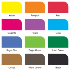 Set Marcadores Promarker Brush Tons Vibrantes Winsor & Newton